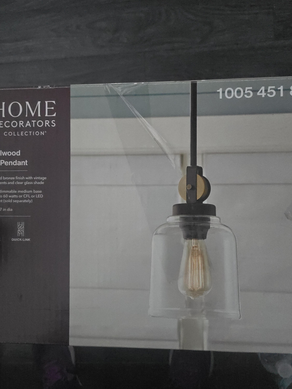 Knollwood Mini Bronze Pendant Light
